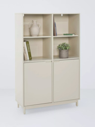 John Lewis Format Wide Bookcase, Greige - thumbnail 5