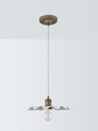 John Lewis Holm Pendant Ceiling Light, Tarnished Brass - thumbnail 2