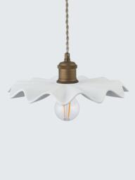 John Lewis Holm Pendant Ceiling Light, Tarnished Brass - thumbnail 3