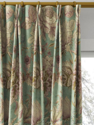 Clarke & Clarke Sissinghurst Made to Measure Curtains or Roman Blind, Citron/Natural - thumbnail 4