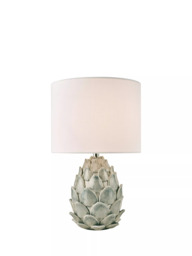 Laura Ashley Gresford Ceramic Table Lamp, Blue - thumbnail 3