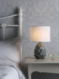 Laura Ashley Gresford Ceramic Table Lamp, Blue