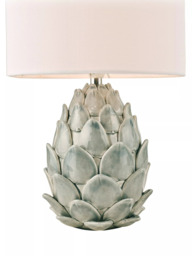 Laura Ashley Gresford Ceramic Table Lamp, Blue - thumbnail 5