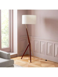 west elm Caldas Wood Floor Lamp, Light Brown - thumbnail 2