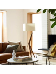 west elm Caldas Wood Floor Lamp, Light Brown - thumbnail 6