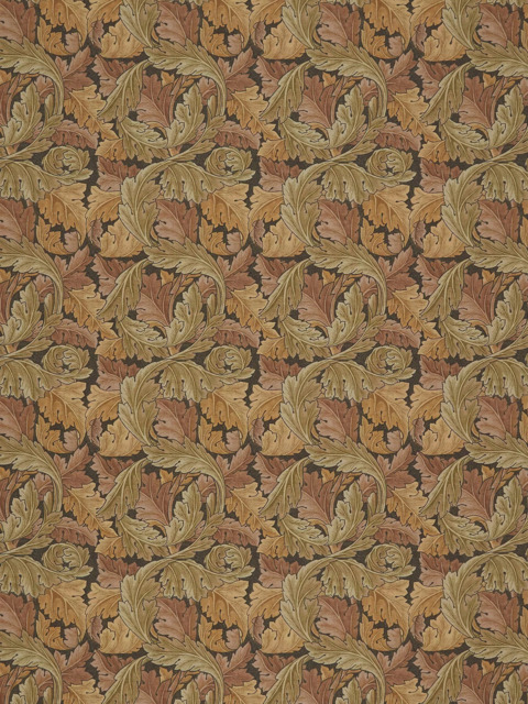 William Morris At Home Acanthus Made to Measure Curtains or Roman Blind, Nettle - image 1