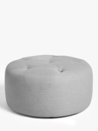 John Lewis Button Footstool, Standard
