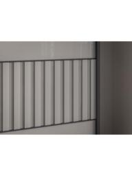 John Lewis Newlyn 2.5m Sliding Wardrobe with 3 Glass Doors - thumbnail 3