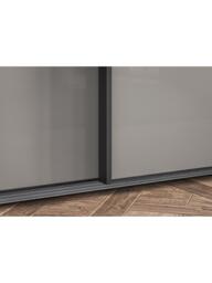 John Lewis Newlyn 2.5m Sliding Wardrobe with 3 Glass Doors - thumbnail 5