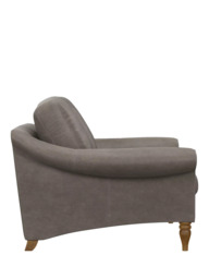 John Lewis Camber Medium 2 Seater Leather Sofa, Light Leg - thumbnail 3