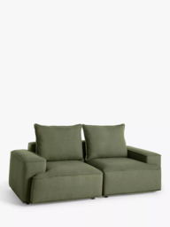 John Lewis Border Grand 4 Seater Sofa, Dark Leg - thumbnail 6