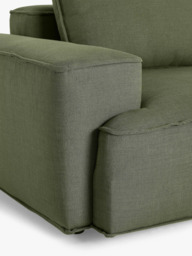 John Lewis Border Grand 4 Seater Sofa, Dark Leg - thumbnail 4