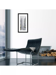 John Lewis Jon Barker 'Empire State' New York Framed Print & Mount, 63.5 x 33.5cm, Grey/Multi - thumbnail 2