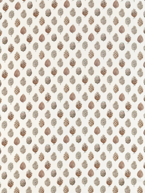 Sanderson Pine Cones Made to Measure Curtains or Roman Blind, Briarwood - image 1