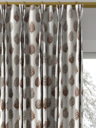 Sanderson Pine Cones Made to Measure Curtains or Roman Blind, Briarwood - thumbnail 6