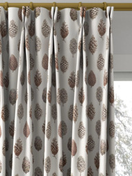 Sanderson Pine Cones Made to Measure Curtains or Roman Blind, Briarwood - thumbnail 4
