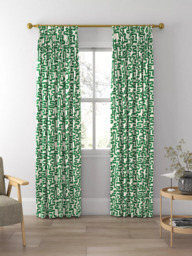Harlequin x Sophie Robinson Wilderness Made to Measure Curtains or Roman Blind, Peridot/Emerald/Ruby - thumbnail 5