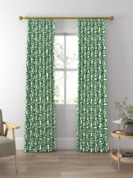 Harlequin x Sophie Robinson Wilderness Made to Measure Curtains or Roman Blind, Peridot/Emerald/Ruby - thumbnail 3