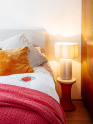 houseof Flower Ceramic Table Lamp, White - thumbnail 6