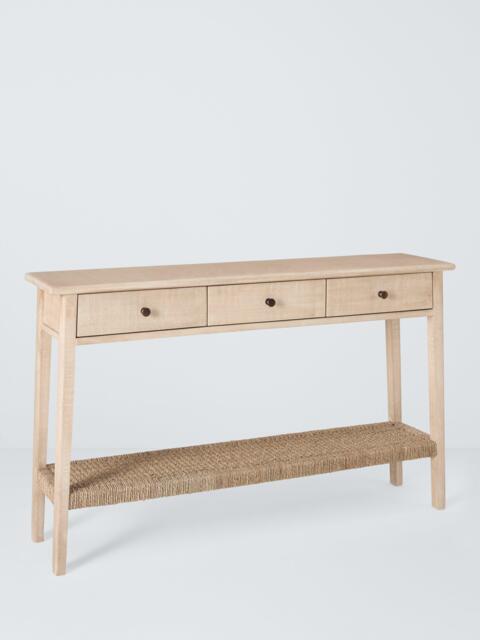 John Lewis Lynton Console Table, Natural - image 1
