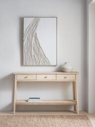 John Lewis Lynton Console Table, Natural - thumbnail 6