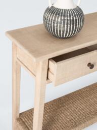 John Lewis Lynton Console Table, Natural - thumbnail 4
