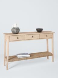 John Lewis Lynton Console Table, Natural - thumbnail 5