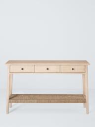 John Lewis Lynton Console Table, Natural - thumbnail 3