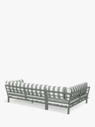 John Lewis Platform Modular 4-Seater Garden Lounging Set Striped Cushion Covers - thumbnail 5