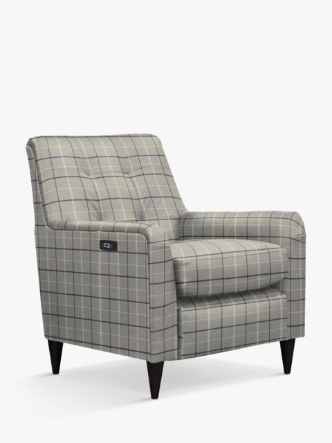 Parker Knoll Mid-Century Motion Armchair, Dark Leg - image 1