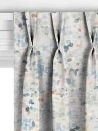 John Lewis Dapple Made to Measure Curtains or Roman Blind, French Blue - thumbnail 5