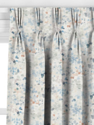 John Lewis Dapple Made to Measure Curtains or Roman Blind, French Blue - thumbnail 6