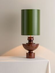 lights&lamps x Elle Decoration Edition 1.2 & Edition 1.7 Spun Wood Table Lamp - thumbnail 2