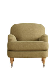 Laura Ashley Lynden Armchair, Oak Leg - thumbnail 4