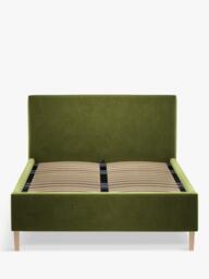 John Lewis Emily 2 Drawer Upholstered Bed Frame, Double - thumbnail 2