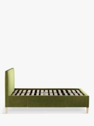 John Lewis Emily 2 Drawer Upholstered Bed Frame, Double - thumbnail 3