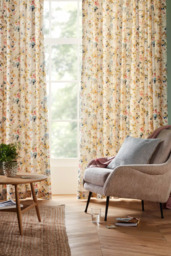John Lewis Dapple Abstract Print Pair Lined Pencil Pleat Curtains, Multi - thumbnail 4