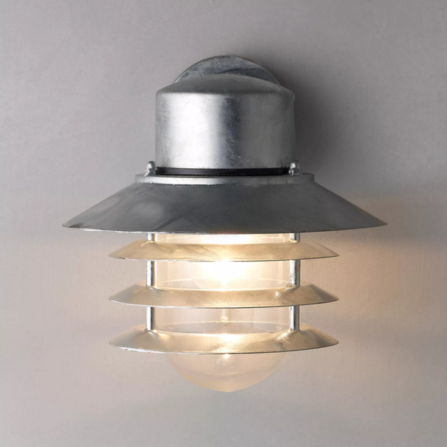 Nordlux Vejers Outdoor Wall Light, Galvanised Steel - image 1