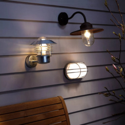 Nordlux Vejers Outdoor Wall Light, Galvanised Steel - thumbnail 5