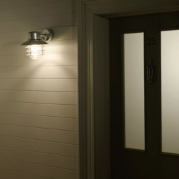 Nordlux Vejers Outdoor Wall Light, Galvanised Steel - thumbnail 6