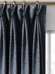 William Morris At Home Bird & Anemone Made to Measure Curtains or Roman Blind, Midnight - thumbnail 6