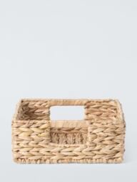 John Lewis Bulrush Storage Basket, Shallow - thumbnail 2