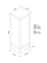 John Lewis Wilton Single Wardrobe - thumbnail 5
