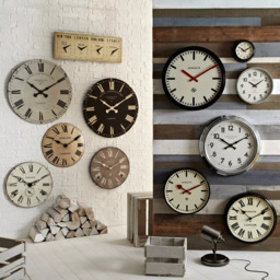 Lascelles Greenwich Wall Clock, Dia.70cm, Cream - thumbnail 4