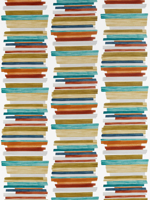 Harlequin Calcine Made to Measure Curtains or Roman Blind, Paprika - image 1