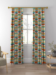 Harlequin Calcine Made to Measure Curtains or Roman Blind, Paprika - thumbnail 3