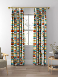 Harlequin Calcine Made to Measure Curtains or Roman Blind, Paprika - thumbnail 5