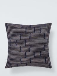 John Lewis Reflection Cushion, Indigo - thumbnail 2