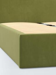 John Lewis Emily Drawer End Upholstered Bed Frame, King Size - thumbnail 4