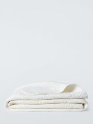 John Lewis Textured Quilted Bedspread - thumbnail 4